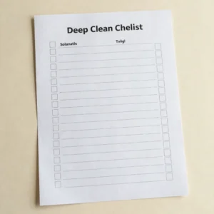 Move-In & Deep Clean Checklist